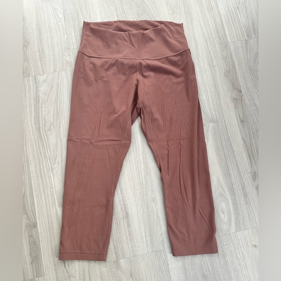 Lululemon Align Crop Leggings 21” – Spanish Rose | Sz 10 - Picture 6 of 9